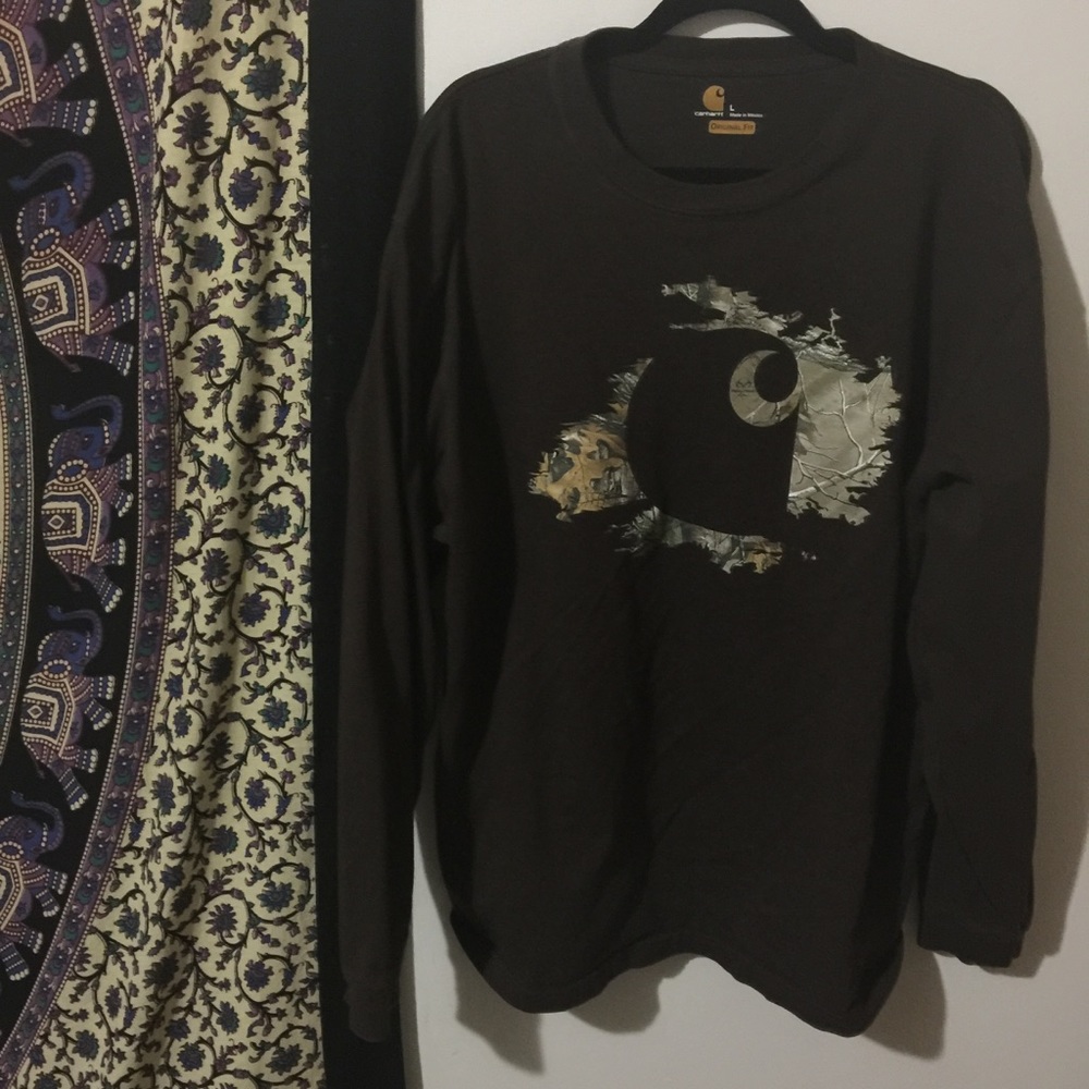 Carhartt Brown Long Sleeve